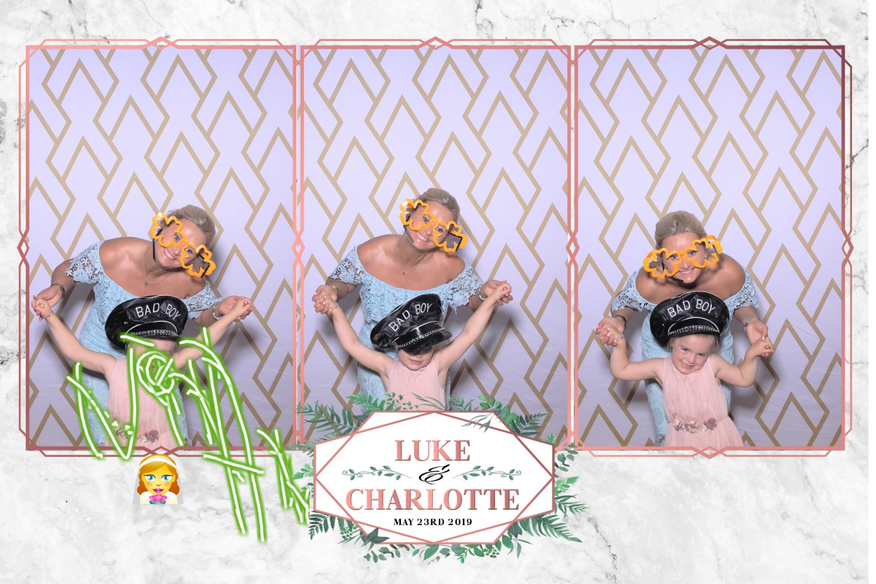 Luke and Charlotte | View more photos from the event at gallery.blissbooth.co.uk/u/BlissBooth/Luke-and-Charlotte